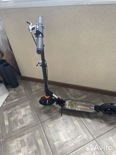 Самокат взрослый с дисковыми тормозами