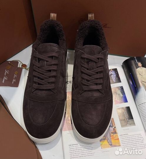 Кеды Loro Piana на меху