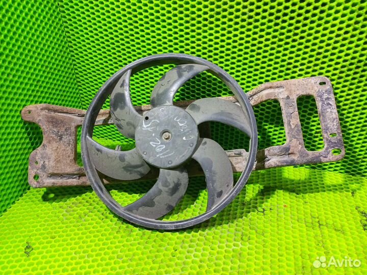 Вентилятор охлаждения логан симбол