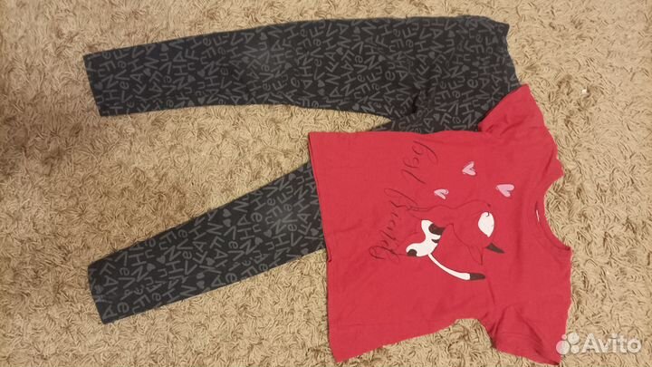 Вещи пакетом на девочку 140