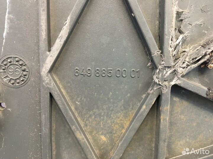 Бампер передний средняя часть Mercedes-Benz SK