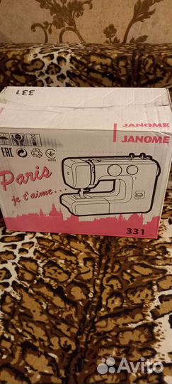 Швейная машина janome новая