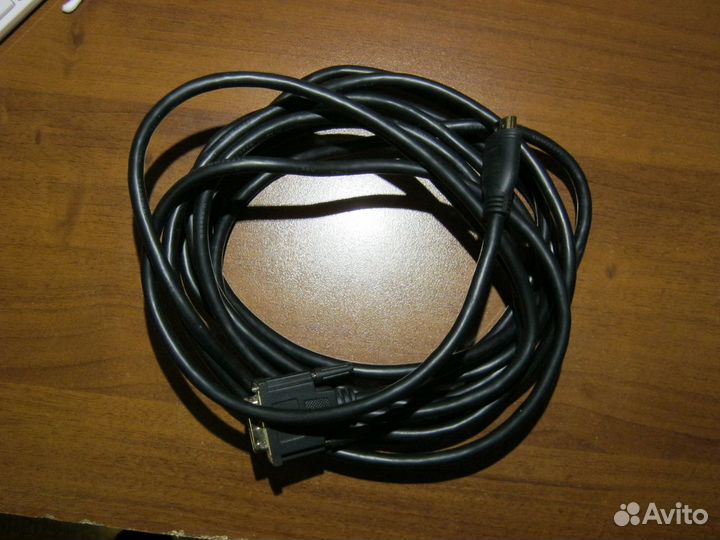 Кабель hdmi(male) -DVI-D(male) 5м