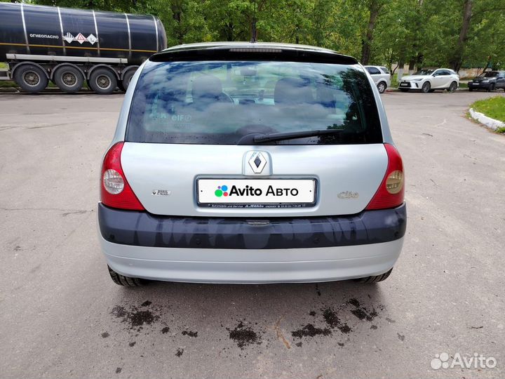 Renault Clio 1.4 AT, 2003, 225 000 км