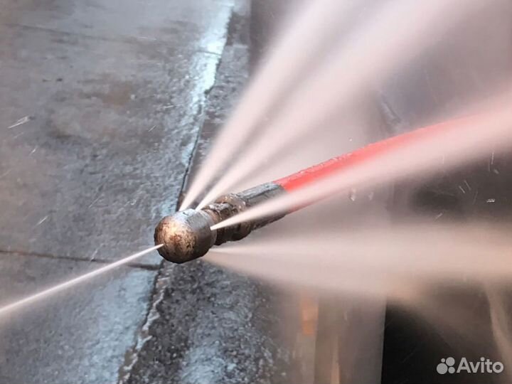 Прочистка канализации, устранение засора