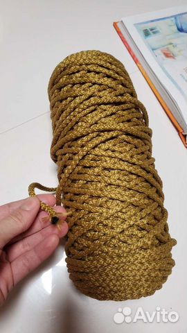 Шнур полиэфирный 100м с сердечником