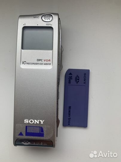 Цифровой диктофон sony