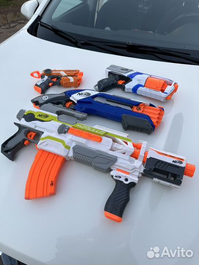 Nerf нерфы 5шт