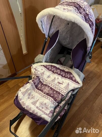 Коляска санки