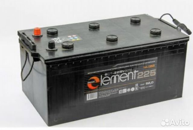 Аккумулятор Smart element TT -225а/ч. евро. конус