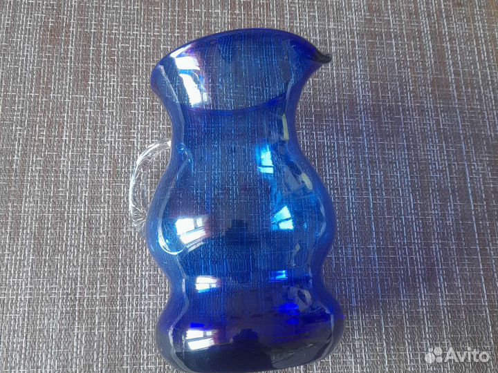 Графин цветное стекло СССР