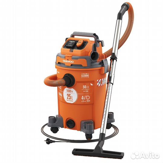 Пылесос строительный Daewoo davc 2500SD