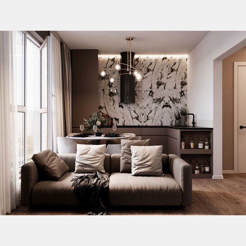 2-к. квартира, 61,8 м², 11/12 эт.