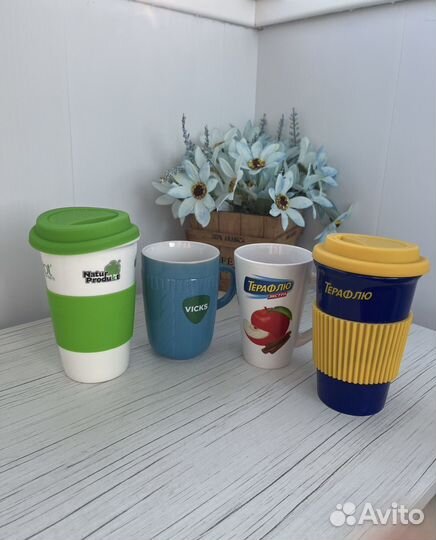 Кружка сувенирная керамика новая