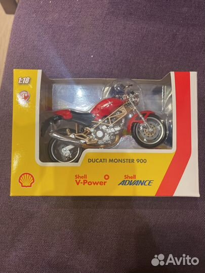 Модель shell ducati monster 900 1:18