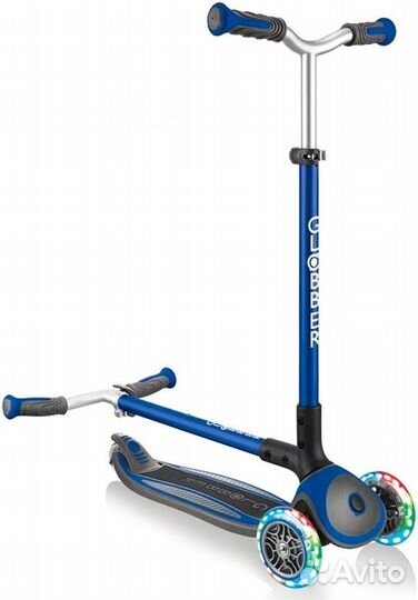 Самокат трехколесный Globber master lights (2023)