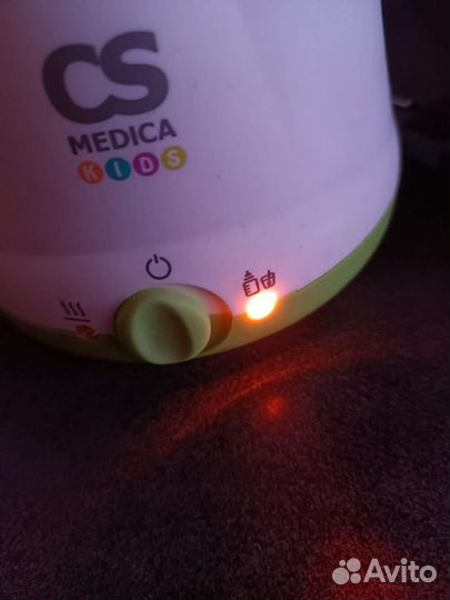 Подогреватель CS Medica kids CS-25, белый/зеленый
