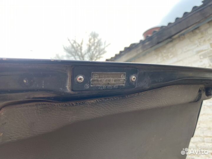 Подсветка номера BMW E32