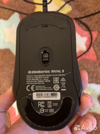 Игровая мышь steelseries rival 5