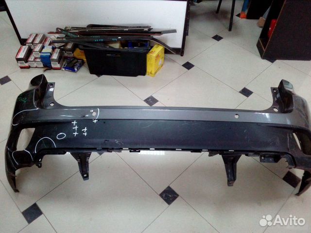 Бампер задний задний Toyota Highlander 3 2014