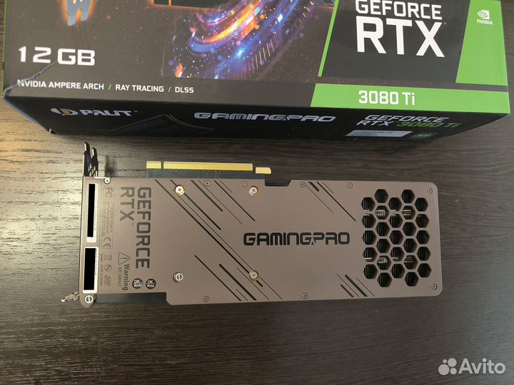 Видеокарта Palit GeForce RTX 3080 Ti gamingpro 12G