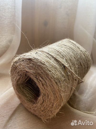 Шпагат джутовый для растений