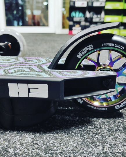 Трюковой самокат Hipe и Tech Team