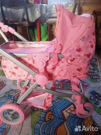 Коляска кукольная