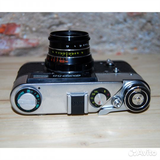 Советский фотоаппарат СССР фэд 5В в коробке с доку