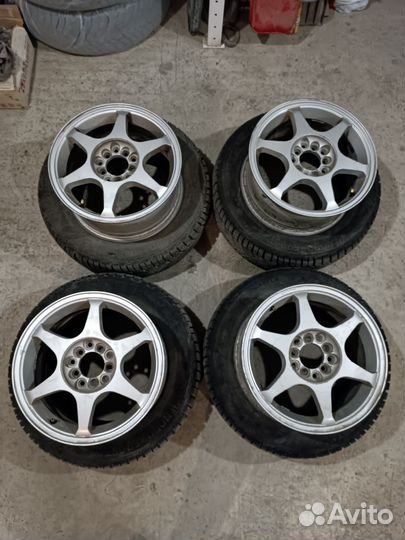 Колеса в сборе r15 зимние 5/100, 5/114.3