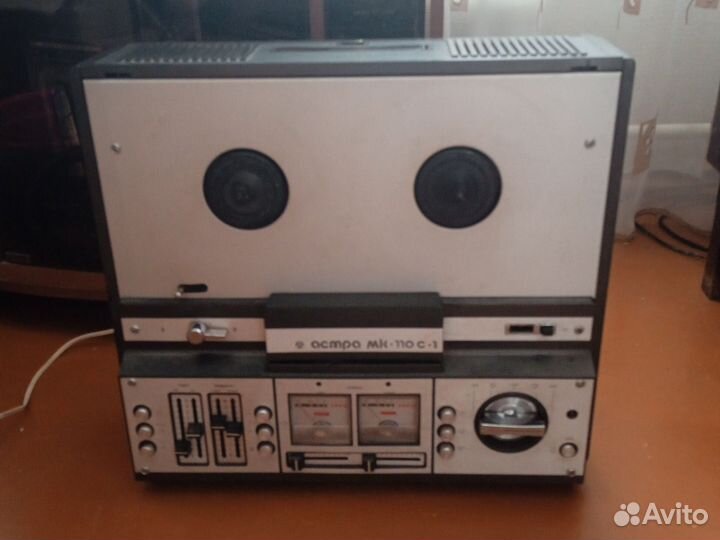 Катушечный магнитофон астра 110