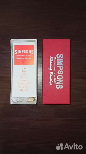 Помазок для бритья. Simpson Commodore X3