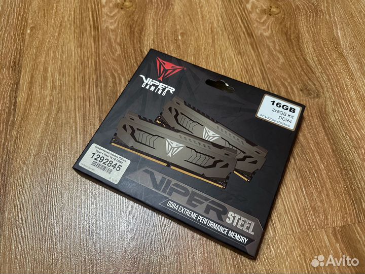 Оперативная память Patriot Viper DDR4 16gb 4000Mhz