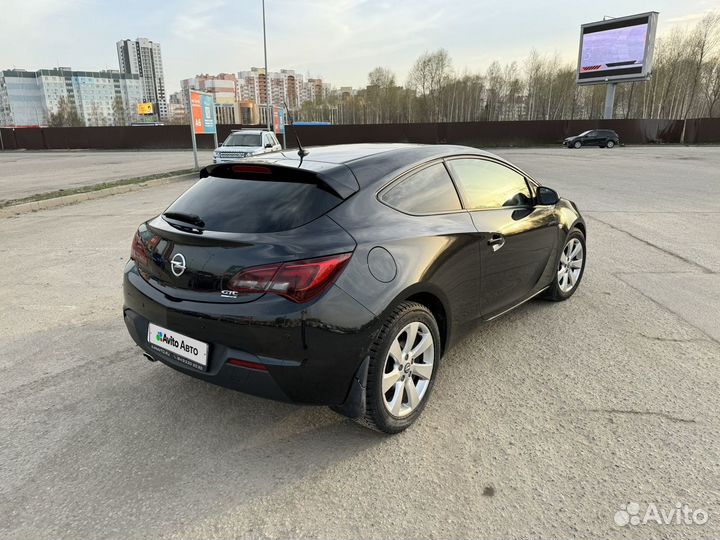 Opel Astra GTC 1.4 AT, 2012, 155 500 км