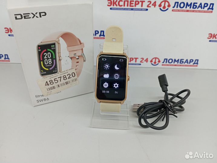 Смарт часы dexp Watch Fit (эшп)