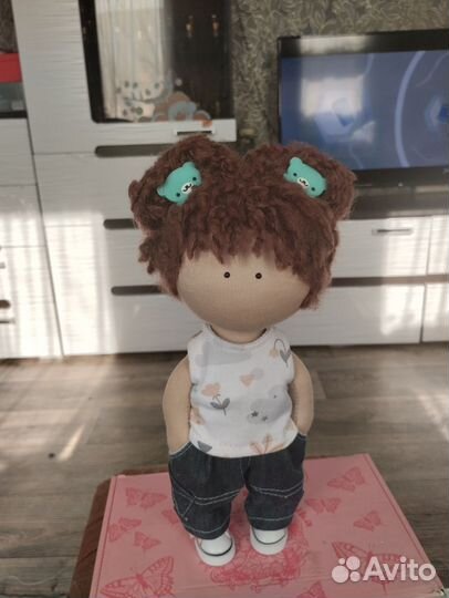Интерьерная оригинальная кукла