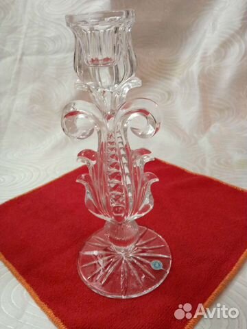 Подсвечник хрустальный