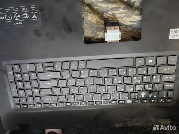 Клавиатура для ноутбука Acer aspire 3 / тачпад