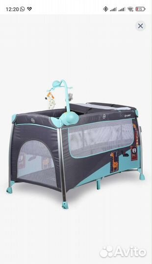 Детская кроватка манеж