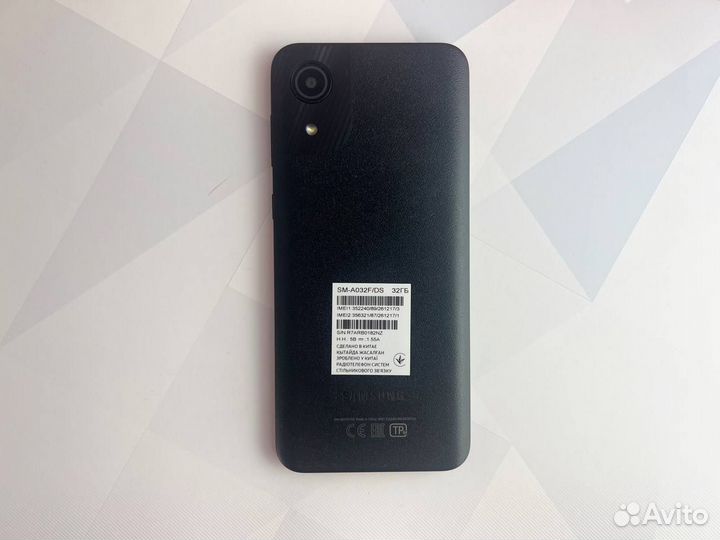 Samsung Galaxy A03 Core 32Gb Black новый
