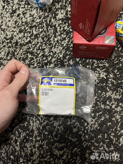 Полный ремкомплект для задней балки на Peugeot 206