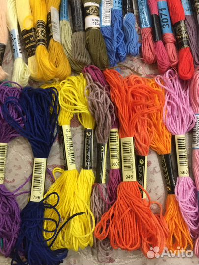 Нитки мулине