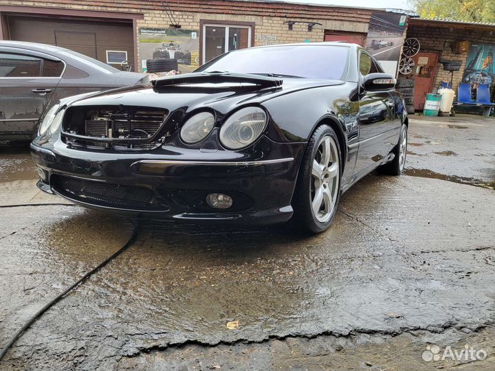 В разборе Мерседес W215-CL55 AMG Kompressor