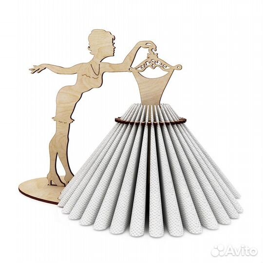 Салфетница из дерева