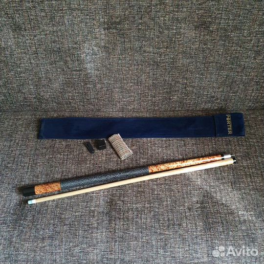 Бильярдный кий в чехле / с акссеуарами бу