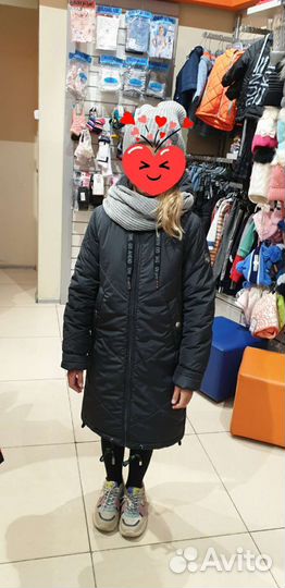 Куртка парка для девочки