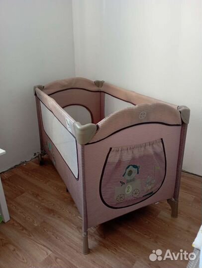 Манеж кровать babyton