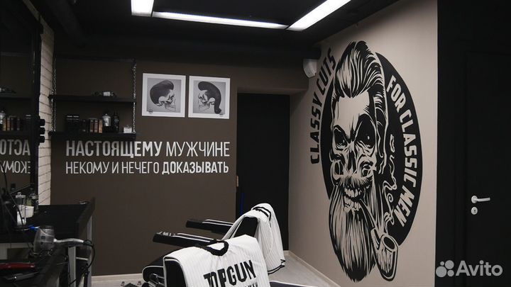 Роспись стен / граффити в помещении / муралы