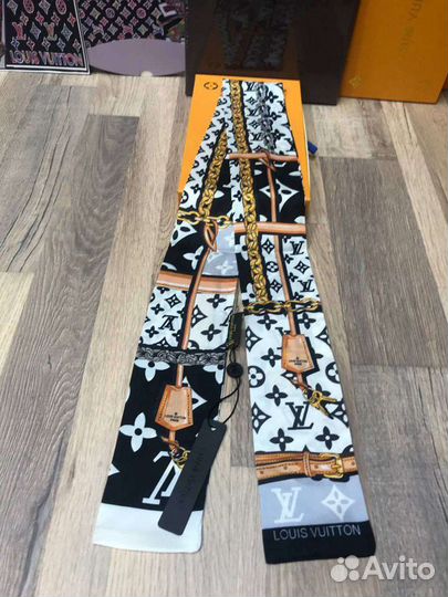 Платок лента твилли на сумку Louis Vuitton