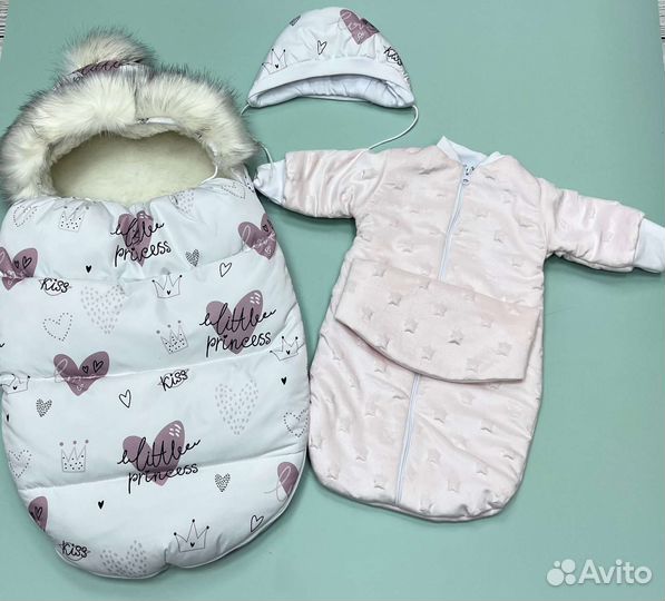 Конверт на выписку зимний